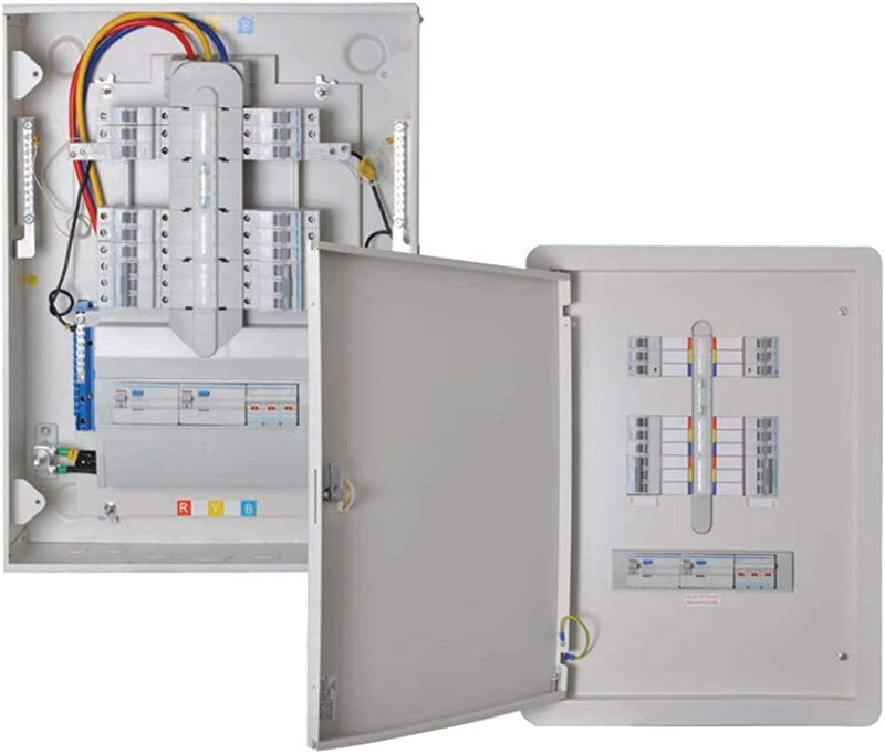 C & S Electric  TPNVPE DD 08 WAY DB FITTED WITH I/C 125A 4P ISO (Horizontal)