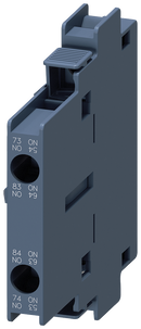 SIEMENS 3RH1921-1EA20 Auxiliary switch 2 NO, EN50005, 10 mm, Sz. S0-S12 for motor contactors, 2-pole