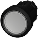 SIEMENS 3SU1000-0AB70-0AA0 Pushbutton, 22 mm, round, plastic, clear, button