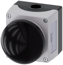 SIEMENS 3SU1851-2GA00-2AA1 Enclosure for command devices 22 mm round, metal, enclosure top part gray