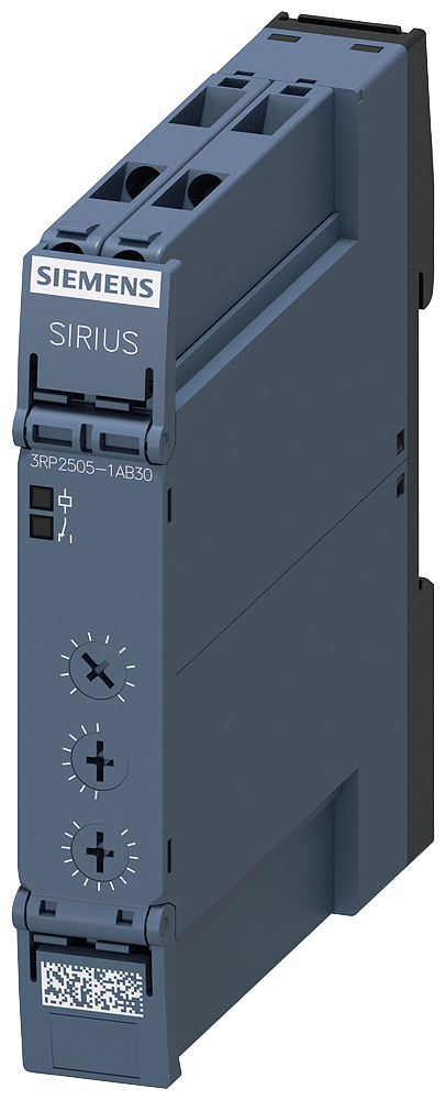 SIEMENS 3RP2505-1AB30 Timing relay, 1 CO, 13 functions, 7 time ranges (0.05s-100h)