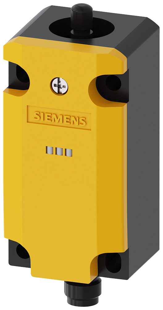 SIEMENS 3SF1114-1KA00-1BA1 Basic switch without actuator head, metal enclosure, M12 plug, EN50041, ASIsafe