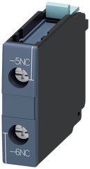 SIEMENS 3RH1921-1CD01 Auxiliary switch 1 NC, del., EN50005 for motor contactors, 1-pole