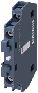 SIEMENS 3RH1951-1SA11 Auxiliary contact block, lateral, for 3RT135, 3RT136, 3RT137, 1 NO + 1 NC, screw terminals