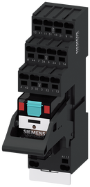 SIEMENS LZS:PT5D5T30 Plug-in relay complete unit 230 V AC, 4 change-over contacts LED module red base
