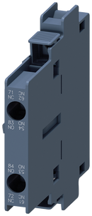 SIEMENS 3RH1921-1JA11 Auxiliary switch 1 NO+1 NC, EN50012, 10 mm, Sz. S3-S12 for motor contactors, 2-pole