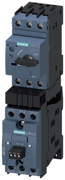 SIEMENS 3RA2210-0HA03-0SB4 Load feeder, reversing starter, S00, 0.55-0.8 A, 24 V DC, 150 kA