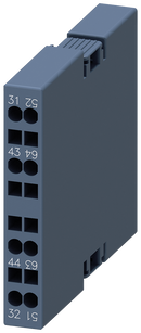 SIEMENS 3RH2921-2DA11 Auxiliary switch lateral, 1 NO+1 NC, current paths: 1 NC, 1 NO for motor contactors, S0