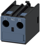 SIEMENS 3RH2911-1AA01 Auxiliary switch 1 NC, current path: 1 NC, connection from above