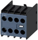 SIEMENS 3RH2911-1HA10 Auxiliary switch 1 NO, current path: 1 NO for contactor relays and motor contactors, S00 and S0