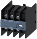 SIEMENS 3RH2911-4HA30 Auxiliary switch 3 NO, current paths: 1 NO, 1 NO, 1 NO, 3RT2,.3/.4,.3/.4,.3/.4