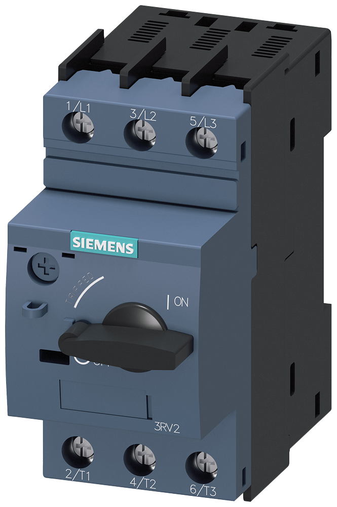 Siemens 3RV2421-4CA10 Circuit breaker size S0 for transformer protection A-release 16...22 A N-release 364 A screw terminal Standard switching capacity