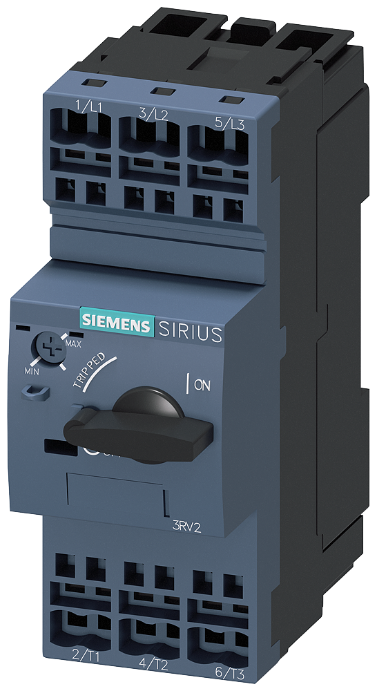Siemens 3RV2421-4BA20 Circuit breaker size S0 for transformer protection A-release 13...20 A N-release 325 A Spring-type terminal Standard switching capacity