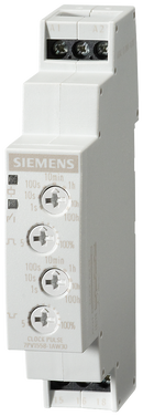 SIEMENS 7PV1558-1AW30 Timing relay, electronic, clock generator, 1 CO, 7 time ranges 0.05s - 100h, 12-240 V AC/DC