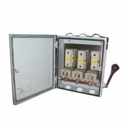CS Electric TPN Rewirable Switch Fuse Unit 63A