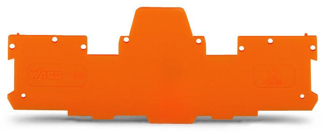 WAGO 769-313 Separator plate 1.1 mm thick oversized, orange