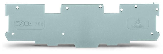 WAGO 769-311 End and intermediate plate 1.1 mm thick, gray