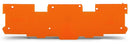 WAGO 769-318 End and intermediate plate 1.1 mm thick, orange