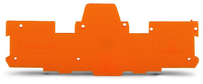 WAGO 769-319 Seperator plate 1.1 mm thick oversized, orange