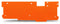 WAGO 769-321 End and intermediate plate 1.1 mm thick, orange