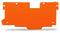 WAGO 769-306 End and intermediate plate 1.1 mm thick, orange