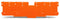 WAGO 769-302 End and intermediate plate 1.1 mm thick, orange