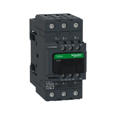 Schneider Electric TeSys D contactor - 3P(3 NO) - AC-3 - <= 440 V 65 A - 220 V AC 50/60 Hz coil