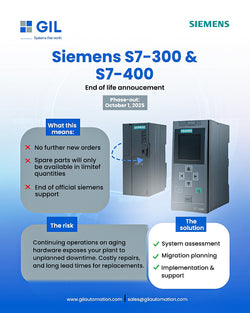 Siemens S7-300 and S7-400 Support Phase-Out: Are You Ready for the Next Generation of Automation?