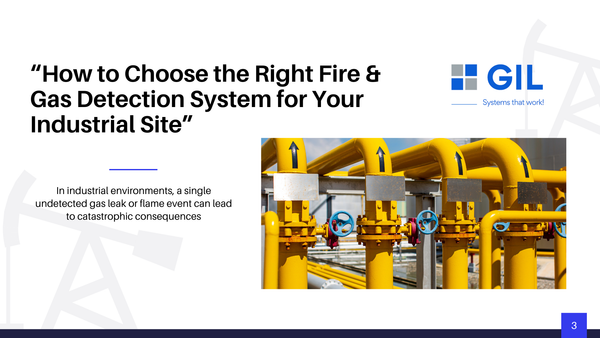 How to Choose the Right Fire & Gas Detection System for Your Industrial Site