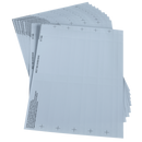 Siemens SIMATIC S7-1500, Labeling sheets, AL Grey