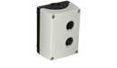 Siemens Enclosure for 22mm pushbutton, grey top, 2 hole