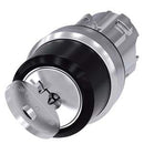 Siemens RONIS Key-operated switch, round, 2 pos O-I, 22mm