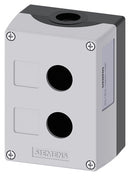 Siemens Enclosure for command devices, grey top, 22mm