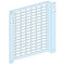 Schneider Electric LVS03171 RECESSED SLOTTED M.PLATE W600 4M
