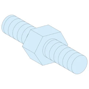 Schneider Electric LVS03185 4 HEXAGONAL SPACERS M5 H9