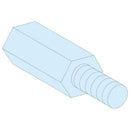 Schneider Electric LVS03187 4 HEXAGONAL SPACERS M5 H55