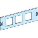 Schneider Electric LVS03911 FR.PL.96x96 3 CUT-OUT MET.DEV/PB W600 3M