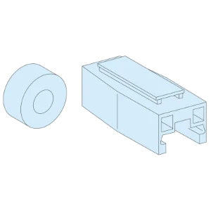 Schneider Electric LVS04029 4 CONN.LIN.BS REAR BB/LIN.FM D.BLK 200A