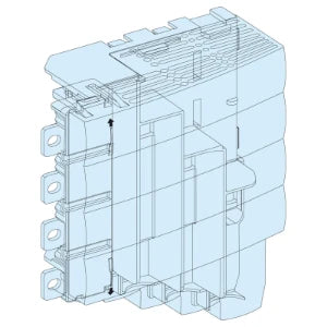 Schneider Electric LVS04067 INCOMER CONN.BL NSX/INS/INV250 4P BOTTOM