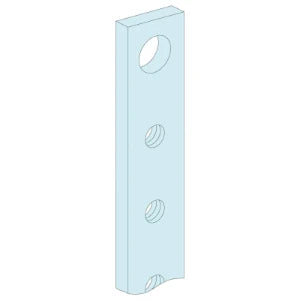 Schneider Electric LVS04163 4 THREADED BARS 400A L1000/LINERGY BS BB