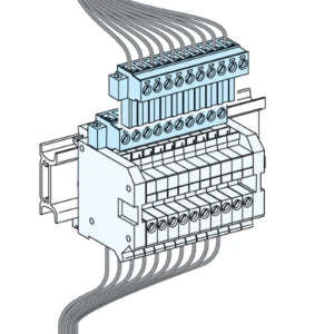 Schneider Electric LVS04228 LINERGY TA AUXIL.TERM.BLK 10 IN/20 OUT
