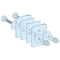 Schneider Electric LVS04641 JOINT FOR 80/100MM BAR/LINERGY BS HZ BAR