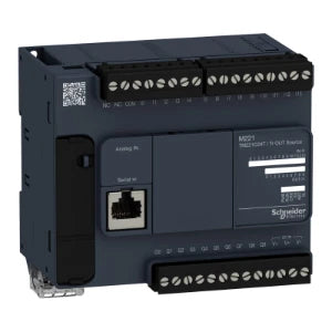 Schneider Electric MODICON M221 PLC - 14 DI + 2 AI /