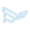 Schneider Electric LVS04427 CONN. NSX/INS -3P 250A FIXED/WITHD HORZ