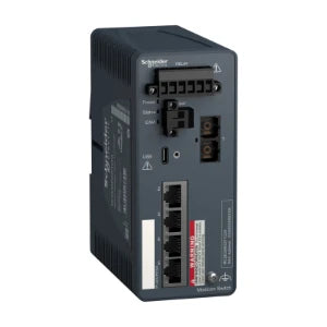 Schneider Electric MCSESM053F1CU0 Modicon Managed Switch 4TX/1FX-MM