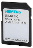 Siemens Simatic Memory card for S7-1x00 CPU/Sinamics, 24MB, 3V