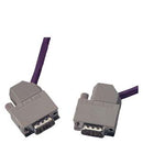 Siemens Plug-in cable 830-1T, 2 D-sub connectors, 9-pole