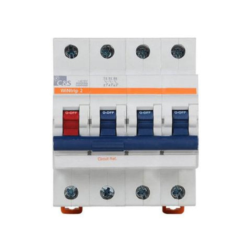 C & S Electric  4 POLE 40A C CURVE