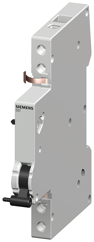 SIEMENS 5ST3013-0XX01 Auxiliary switch, low power rating, 1NO+1NC, 1mA/5V DC, 100mA/30V DC