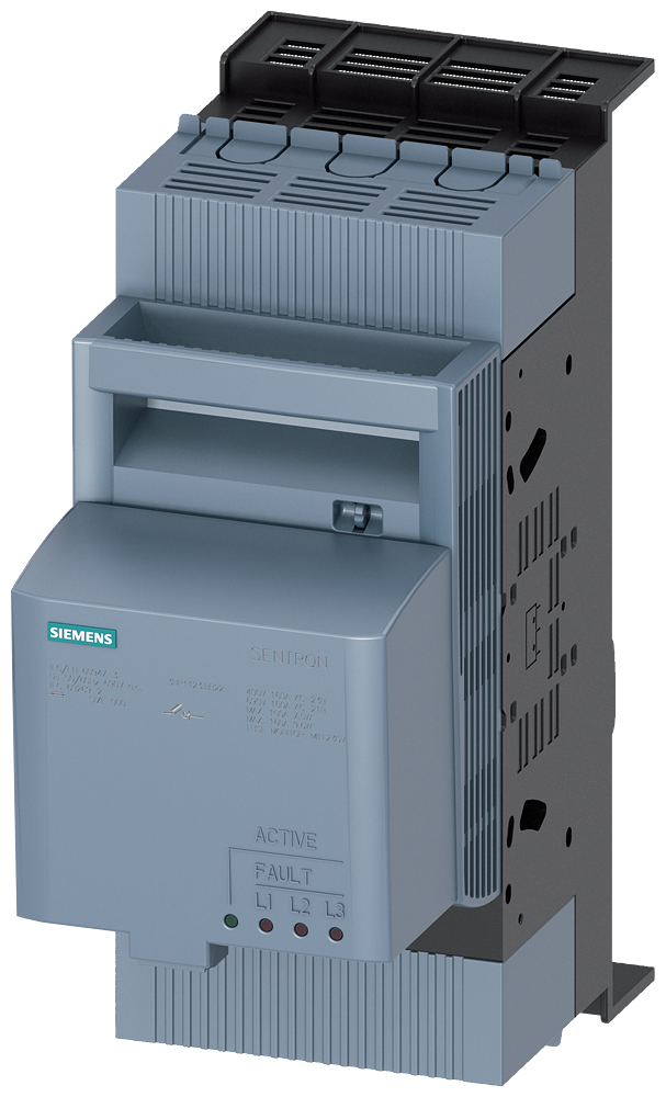 SIEMENS 3NP11231BB22 SENTRON, 3NP1 fuse switch disconnector, 3-pole, NH000, 160 A